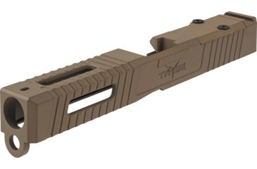 Image of TRYBE Defense Pistol Slide, Glock 17, Gen 3, RMR Cut, FDE Cerakote, SLDG17G3RMR-FDE