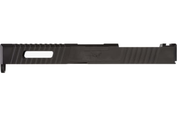 Image of TRYBE Defense Pistol Slide, Glock 17, Gen 3, Venom Cut, Black, SLDG17G3VNM-BN
