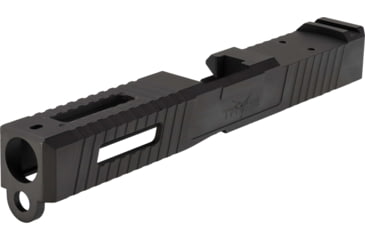 Image of TRYBE Defense Pistol Slide, Glock 17, Gen 3, Venom Cut, Black, SLDG17G3VNM-BN