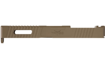 Image of TRYBE Defense Pistol Slide, Glock 17, Gen 3, Venom Cut, FDE Cerakote, SLDG17G3VNM-FDE