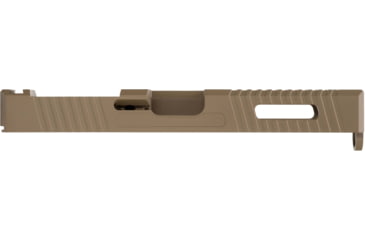 Image of TRYBE Defense Pistol Slide, Glock 17, Gen 3, Venom Cut, FDE Cerakote, SLDG17G3VNM-FDE