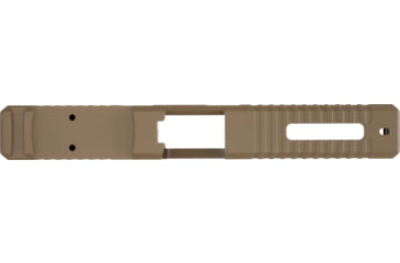 Image of TRYBE Defense Pistol Slide, Glock 17, Gen 3, Venom Cut, FDE Cerakote, SLDG17G3VNM-FDE