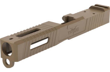 Image of TRYBE Defense Pistol Slide, Glock 17, Gen 3, Venom Cut, FDE Cerakote, SLDG17G3VNM-FDE
