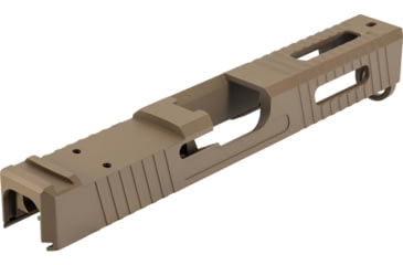 Image of TRYBE Defense Pistol Slide, Glock 17, Gen 4, DeltaPoint Pro Cut, Version 1, FDE Cerakote, SLDG17G4DP-FDE