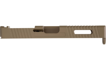Image of TRYBE Defense Pistol Slide, Glock 17, Gen 4, DeltaPoint Pro Cut, Version 1, FDE Cerakote, SLDG17G4DP-FDE