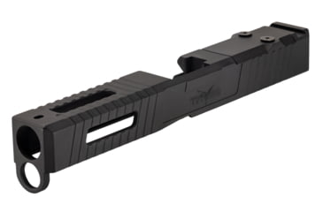 Image of TRYBE Defense Pistol Slide, Glock 17, Gen 4, Viper Cut, Version 1, Black Cerakote SLDG17G4VPR-BN