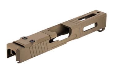 Image of TRYBE Defense Pistol Slide, Glock 17, Gen 5, DeltaPoint Pro Cut, Version 1, FDE Cerakote, SLDG17G5DP-FDE