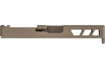 Image of TRYBE Defense Pistol Slide, Glock 19, Gen 3, DeltaPoint Pro Cut, Version 2, FDE Cerakote, No Base Plate Included, SLDG19G3DPV2-FDE