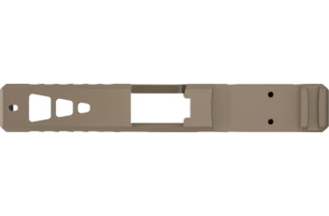 Image of TRYBE Defense Pistol Slide, Glock 19, Gen 3, DeltaPoint Pro Cut, Version 2, FDE Cerakote, No Base Plate Included, SLDG19G3DPV2-FDE