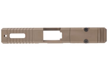 Image of TRYBE Defense Pistol Slide, Glock 19, Gen 3, RMR Cut, FDE Cerakote, SLDG19G3RMR-FDE