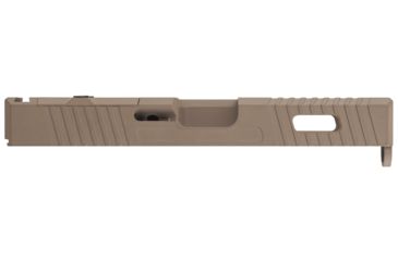 Image of TRYBE Defense Pistol Slide, Glock 19, Gen 3, RMR Cut, FDE Cerakote, SLDG19G3RMR-FDE
