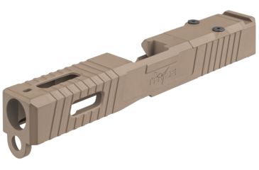 Image of TRYBE Defense Pistol Slide, Glock 19, Gen 3, RMR Cut, FDE Cerakote, SLDG19G3RMR-FDE