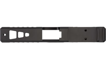 Image of TRYBE Defense Pistol Slide, Glock 19, Gen 3, Venom Cut, Version 2, Black Cerakote, No Base Plate Included, SLDG19G3VNMV2-BN