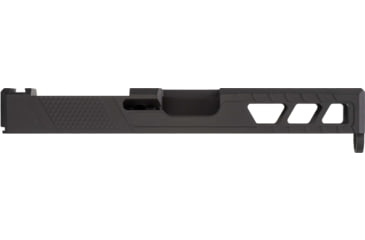 Image of TRYBE Defense Pistol Slide, Glock 19, Gen 3, Viper Cut, Version 2, Black Cerakote, No Base Plate Included, SLDG19G3VPRV2-BN