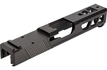 Image of TRYBE Defense Pistol Slide, Glock 19, Gen 4, RMR Cut, Version 2, Black Cerakote, No Base Plate Included, SLDG19G4RMRV2-BN