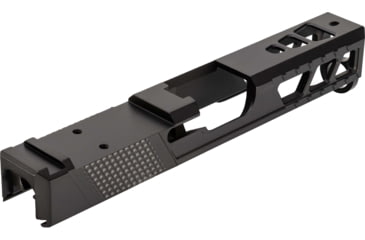 Image of TRYBE Defense Pistol Slide, Glock 19, Gen 4, Viper Cut, Version 2, Black Cerakote, No Base Plate Included, SLDG19G4VPRV2-BN
