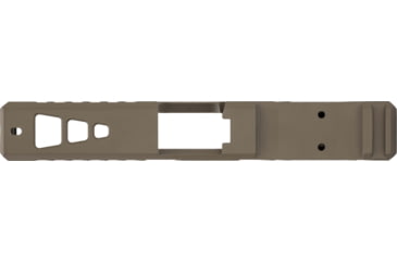 Image of TRYBE Defense Pistol Slide, Glock 19, Gen 4, Viper Cut, Version 2, FDE Cerakote, No Base Plate Included, SLDG19G4VPRV2-FDE