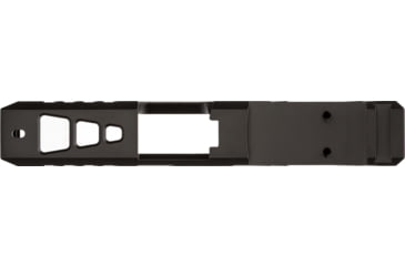 Image of TRYBE Defense Pistol Slide, Glock 26, Gen 3/4, DeltaPoint Pro Cut, Version 2, Black Cerakote, No Base Plate Included, SLDG26G34DPV2-BN