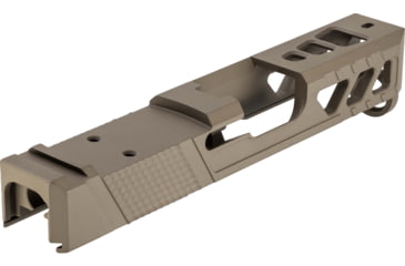 Image of TRYBE Defense Pistol Slide, Glock 26, Gen 3/4, Venom Cut, Version 2, FDE Cerakote, No Base Plate Included, SLDG26G34VNMV2-FDE
