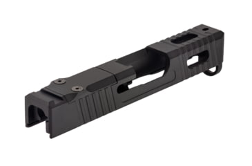 Image of TRYBE Defense Pistol Slide, Glock 43/43X, Version 1, RMSc Cut, Cerakote Graphite Black, SLDG43XRMSC-BN