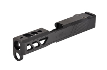 Image of TRYBE Defense Pistol Slide, Glock 43/43X, Version 2, RMSc Cut, Cerakote Graphite Black, SLDG43XRMSCV2-BN