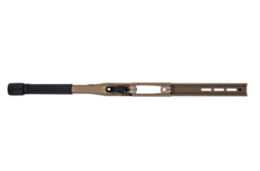 Image of TRYBE Defense R.O.C.S. Rapid Offense Chassis System, Savage Model 10 Short Action, FDE, TRBCHASSAVSA-FDE
