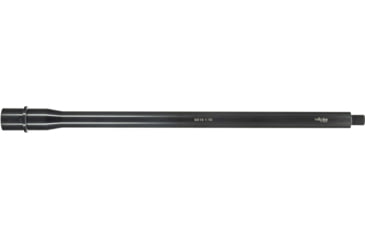 Image of TRYBE Defense Rifle Barrel Threaded, AR-15, 9mm Luger, 16.25 inch, Medium Taper, Twist, 1/2x36 TPI, Black Nitride, Black, BARMID16259MM 