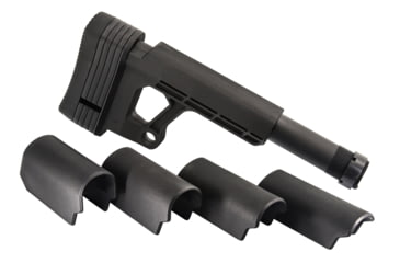 Image of TRYBE Defense Rifle Buttstock &amp; Buffer Tube, Black, TRBCHASBUTT