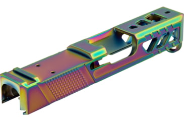 Image of TRYBE Defense Glock 26 Pistol Slide - Version 2, Gen 3/4, DeltaPoint Pro Cut, Chameleon, SLDG26G34DPV2-CML