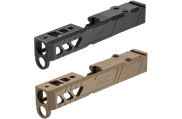 Image of TRYBE Defense Glock 26 Pistol Slide - Version 2, Black, Flat Dark Earth