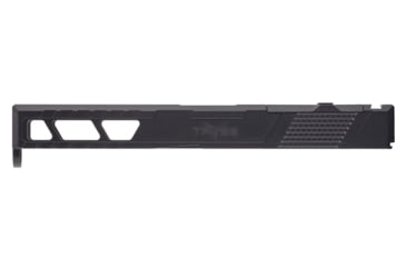 Image of TRYBE Defense Pistol Slide, Glock 17, Gen 3, DeltaPoint Pro Cut, Version 2, Black Cerakote, SLDG17G3DPV2-BN