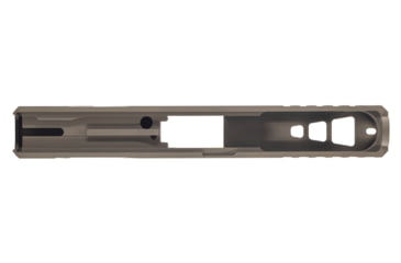 Image of TRYBE Defense Pistol Slide, Glock 17, Gen 3, DeltaPoint Pro Cut, Version 2, FDE Cerakote, SLDG17G3DPV2-FDE