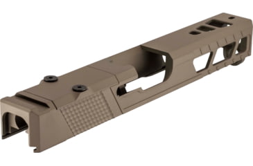 Image of TRYBE Defense Pistol Slide, Glock 17, Gen 3, RMR Cut, Version 2, FDE Cerakote, SLDG17G3RMRV2-FDE
