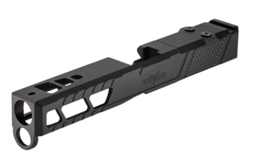Image of TRYBE Defense Pistol Slide, Glock 17, Gen 4, DeltaPoint Pro Cut, Version 2, Black Cerakote, SLDG17G4DPV2-BN