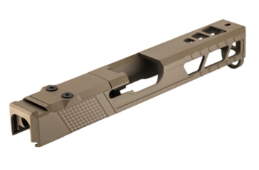 Image of TRYBE Defense Pistol Slide, Glock 17, Gen 4, DeltaPoint Pro Cut, Version 2, FDE Cerakote, SLDG17G4DPV2-FDE