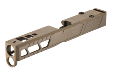 Image of TRYBE Defense Pistol Slide, Glock 17, Gen 4, RMR Cut, Version 2, FDE Cerakote, SLDG17G4RMRV2-FDE