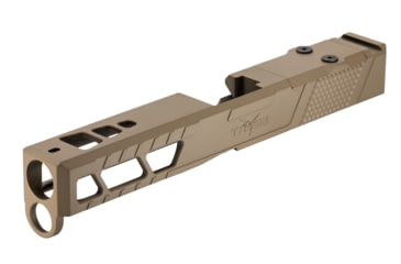 Image of TRYBE Defense Pistol Slide, Glock 17, Gen 4, Viper Cut, Version 2, FDE Cerakote, SLDG17G4VPRV2-FDE