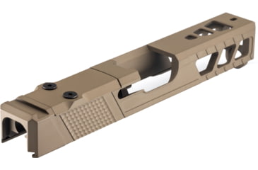 Image of TRYBE Defense TRYBE Defense Pistol Slide, Glock 19, Gen 3, DeltaPoint Pro Cut, Version 2, FDE Cerakote, SLDG19G3DPV2-FDE