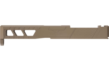 Image of TRYBE Defense TRYBE Defense Pistol Slide, Glock 19, Gen 3, Venom Cut, Version 2, FDE Cerakote, SLDG19G3VNMV2-FDE