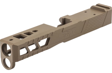 Image of TRYBE Defense TRYBE Defense Pistol Slide, Glock 19, Gen 3, Venom Cut, Version 2, FDE Cerakote, SLDG19G3VNMV2-FDE