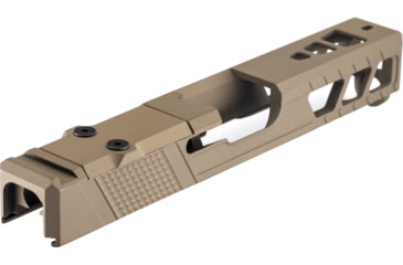 Image of TRYBE Defense TRYBE Defense Pistol Slide, Glock 19, Gen 3, Viper Cut, Version 2, FDE Cerakote, SLDG19G3VPRV2-FDE