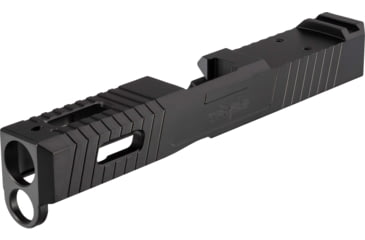 Image of TRYBE Defense TRYBE Defense Pistol Slide, Glock 19, Gen 4, Venom Cut, Version 1, Black Cerakote SLDG19G4VNM-BN