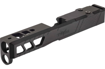 Image of TRYBE Defense TRYBE Defense Pistol Slide, Glock 19, Gen 4, Viper Cut, Version 2, Black Cerakote SLDG19G4VPRV2-BN