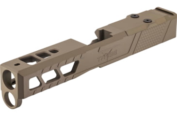 Image of TRYBE Defense TRYBE Defense Pistol Slide, Glock 19, Gen 4, Viper Cut, Version 2, FDE Cerakote, SLDG19G4VPRV2-FDE