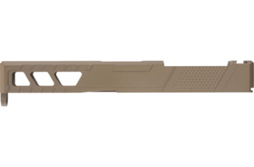 Image of TRYBE Defense TRYBE Defense Pistol Slide, Glock 19, Gen 5, DeltaPoint Pro Cut, Version 2, FDE Cerakote, SLDG19G5DPV2-FDE