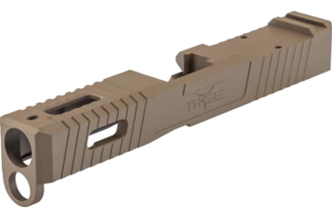 Image of TRYBE Defense TRYBE Defense Pistol Slide, Glock 19, Gen 5, RMR Cut, Version 1, FDE Cerakote, SLDG19G5RMR-FDE