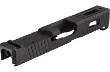 Image of TRYBE Defense TRYBE Defense Pistol Slide, Glock 19, Gen 5, Venom Cut, Version 1, Black Cerakote SLDG19G5VNM-BN