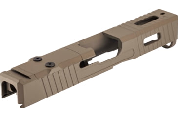 Image of TRYBE Defense TRYBE Defense Pistol Slide, Glock 19, Gen 5, Venom Cut, Version 1, FDE Cerakote, SLDG19G5VNM-FDE