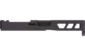 Image of TRYBE Defense TRYBE Defense Pistol Slide, Glock 19, Gen 5, Venom Cut, Version 2, Black Cerakote SLDG19G5VNMV2-BN