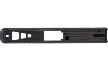 Image of TRYBE Defense TRYBE Defense Pistol Slide, Glock 19, Gen 5, Venom Cut, Version 2, Black Cerakote SLDG19G5VNMV2-BN